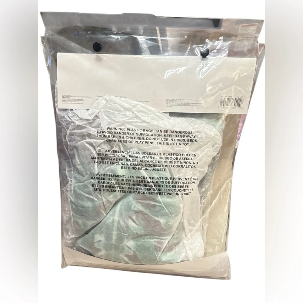 Skeleton Glow-in-the-Dark Full Body Catsuit Costume Adult Size L/XL NWT - Picture 6 of 9